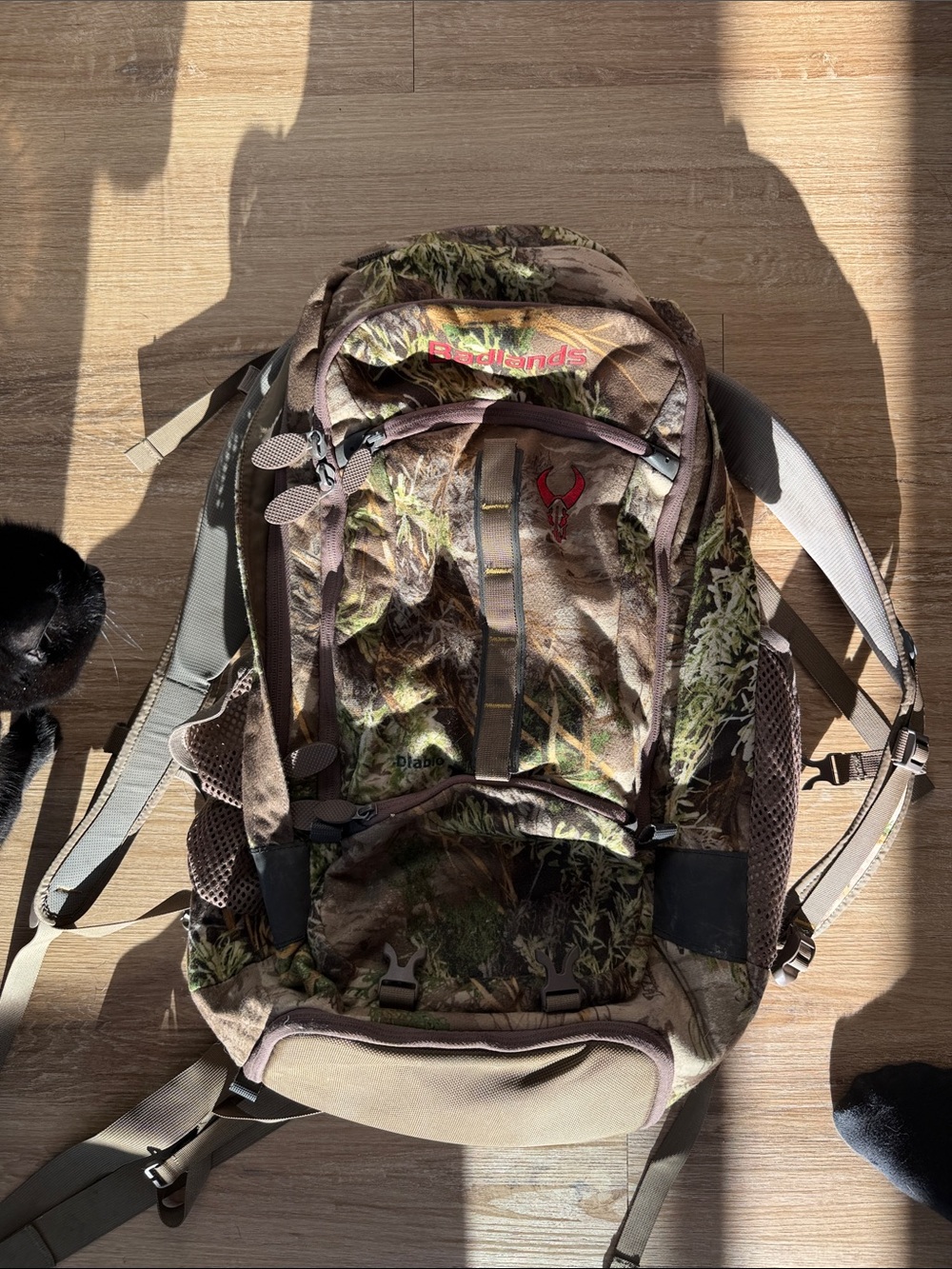 Badlands Diablo Daypack (Realtree Xtra) - Lifetime Warranty- Green/Brown